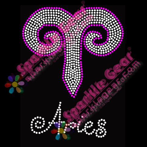 Aries - Bling Transfers by Sparkle Gear