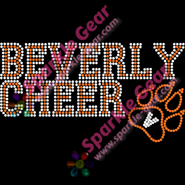 Beverly Cheer Varsity Paw Print