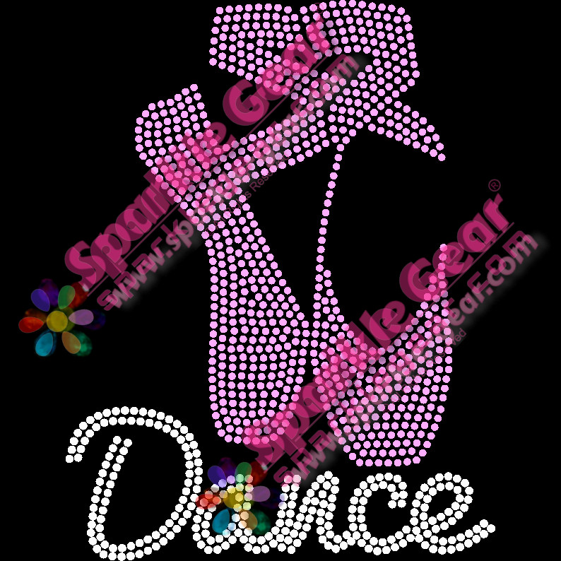 Dance Shoes - Bling Transfers by Sparkle Gear
