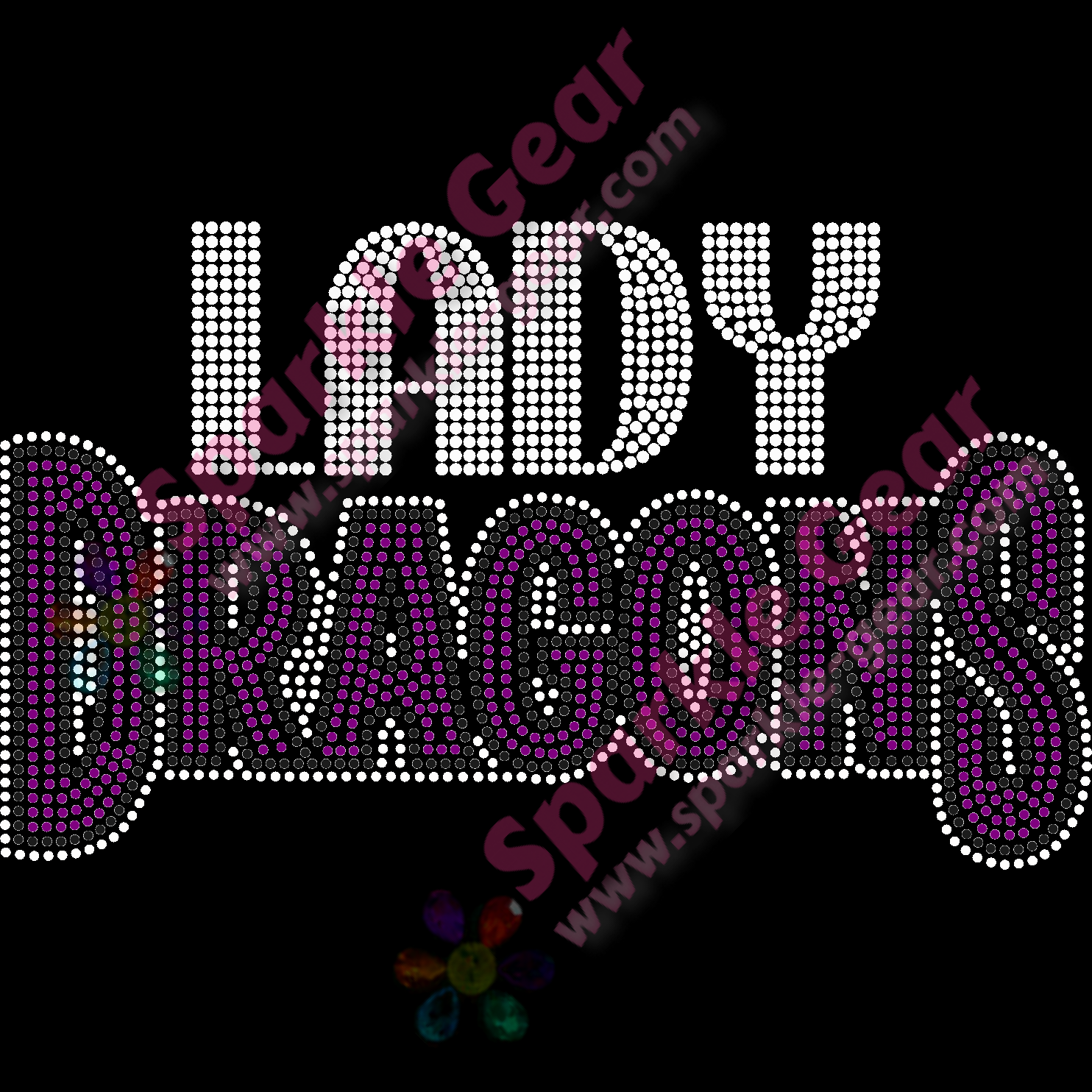 Lady Dragons - Bling Transfers by Sparkle Gear