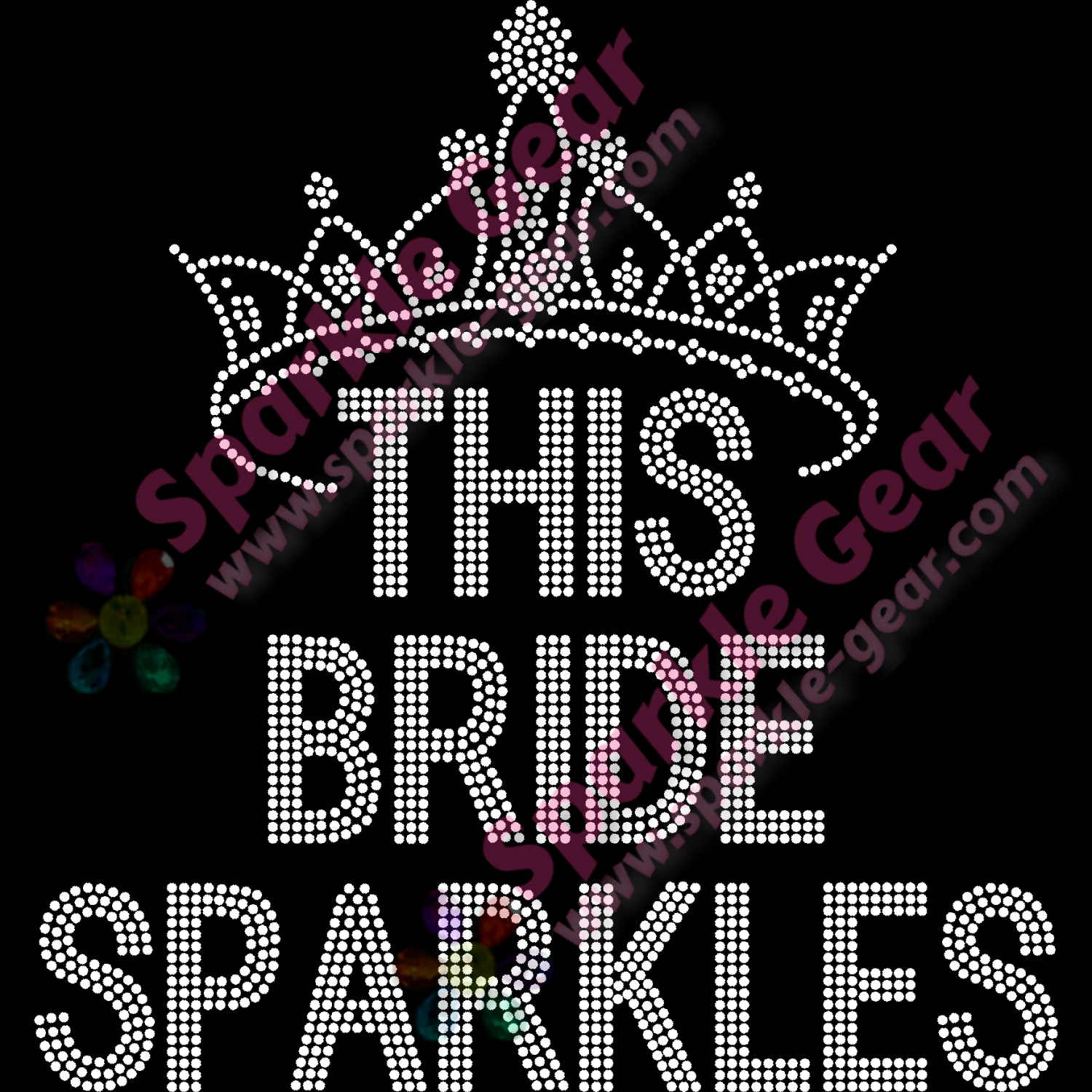 This Bride Sparkles - Bling Transfers by Sparkle Gear
